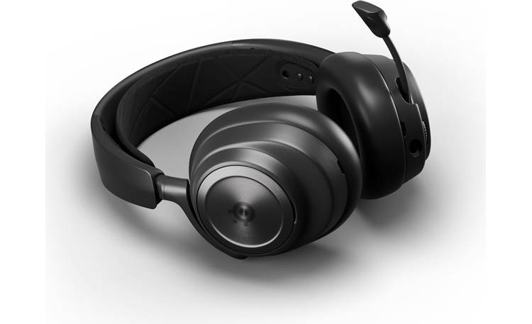 SteelSeries Arctis Nova Pro Wireless (PC, PlayStation®) Built-in mic is fully retractable