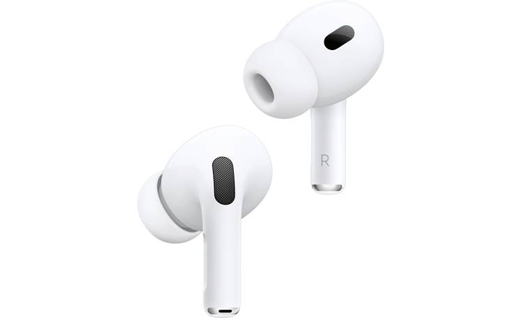 Apple AirPods® Pro 2nd Gen (Lightning® Connector) Touch and swipe sensors on stems for control over music, calls, and much more