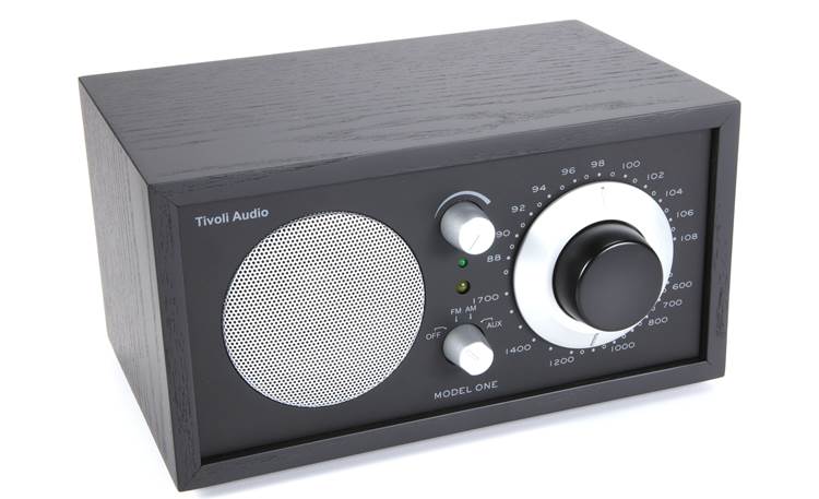 Tivoli Audio Model One (Black/Silver) AM/FM radio at Crutchfield