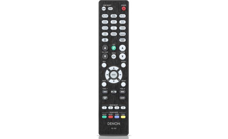Denon AVR-X3800H Use the included remote or your smartphone for a Wi-Fi remote