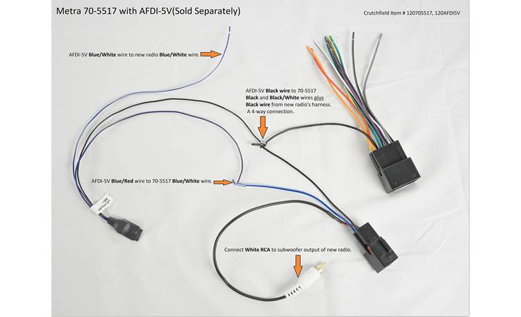 Metra 70-5517 Receiver Wiring Harness Other