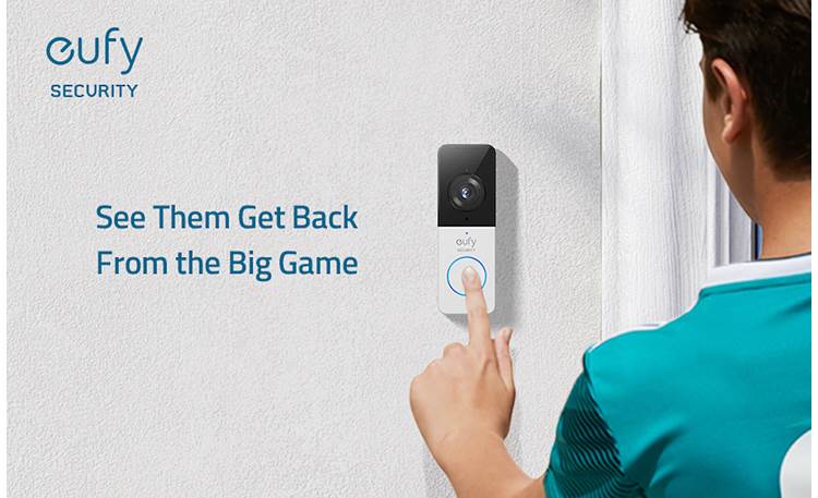 Eufy Video Doorbell Battery Set - Coolblue - Before 23:59