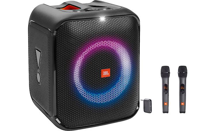 JBL PartyBox Encore Essential with 2 JBL Wireless Mics Portable 
