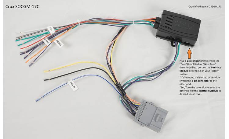 Crux SOCGM-17C Wiring Interface Other