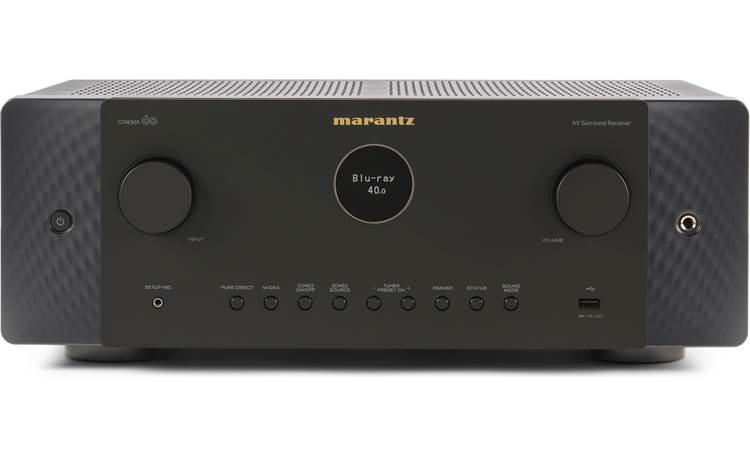 Zeeanemoon Antagonist engineering Marantz Cinema 60 7.2-channel home theater receiver with Dolby Atmos®,  Bluetooth®, Apple AirPlay® 2, and Amazon Alexa compatibility at Crutchfield