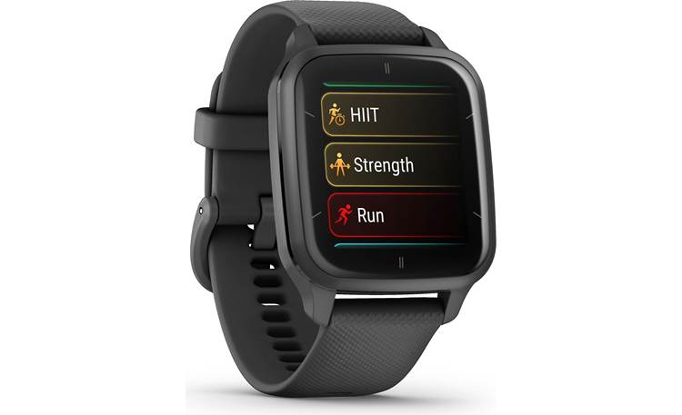 Garmin Venu SQ 2 Music Edition (Slate/Black) GPS smartwatch with