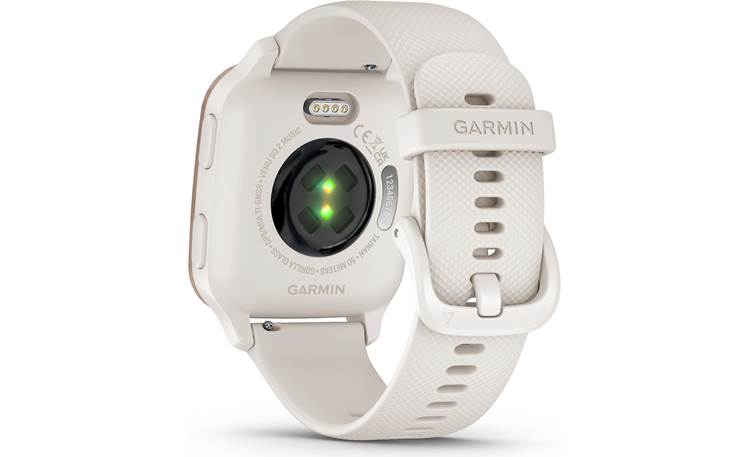 hodinky garmin venu sq 2 music peach gold ivory band