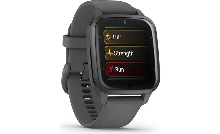 Garmin Venu® SQ 2 (Slate/Shadow Gray) GPS smartwatch at Crutchfield