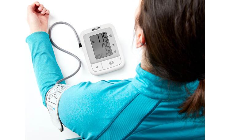 HoMedics Automatic Arm Blood Pressure Monitor Stores 60 readings for a single user with date and time stamp