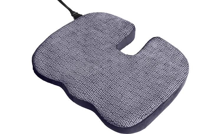 HoMedics Contoured Seat Cushion with Heat Heated ergonomic support for  chairs at Crutchfield