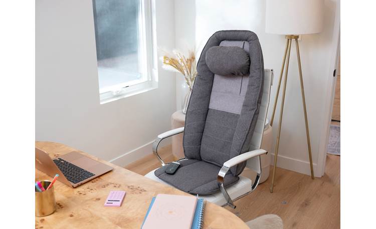 HoMedics Total Recline Shiatsu Massage Cushion Use it on your desk chair