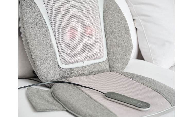 HoMedics Shiatsu + Kneading & Vibration Massage Cushion with Heat Heated  seat-back cushion massager at Crutchfield