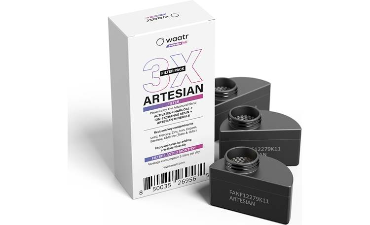 WAATR Artesian Filter (3-pack) Front