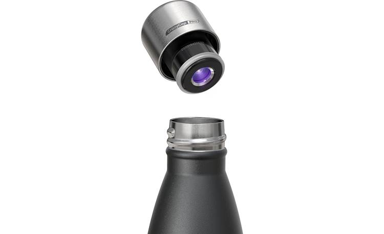 WAATR CrazyCap Pro Safety sensor disables the UV-C light when cap is not screwed into bottle