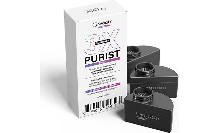 WAATR Purist Filter (3-pack) Front
