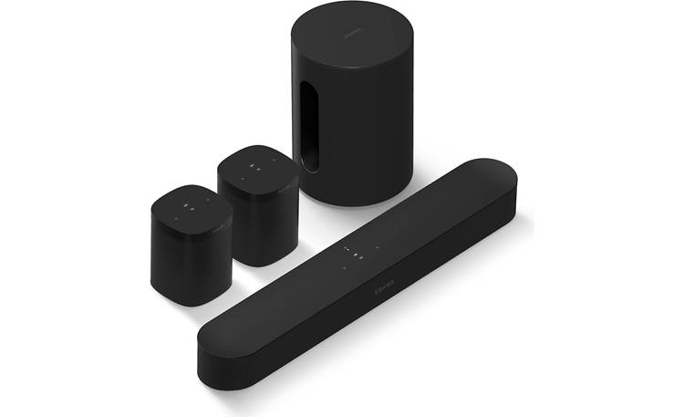 Marco Polo Gymnast pop Sonos Beam 5.1 Home Theater Bundle (Black) Includes Sonos Beam (Gen 2), Sub  Mini, and two Sonos One SLs at Crutchfield