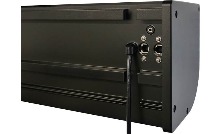 Stewart Filmscreen Luxus Back-panel ports support IR (infrared), 12-volt trigger, and more