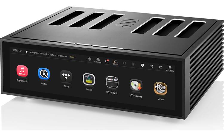 HiFi Rose RS520 Wireless Network Streamer & Integrated Amplifier with  Built-In ESS Sabre DAC (Black)