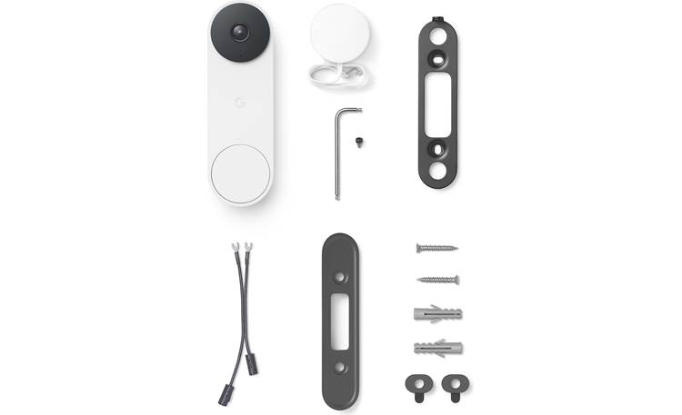 Google Nest Doorbell Wired (2. Gen) Parçalar Dahil