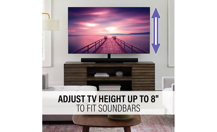 Sanus VSTV2 Adjustable height (TV not included)