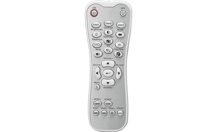 Optoma UHD35STx Backlit remote