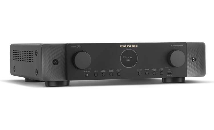 at Marantz Cinema compatibility AirPlay® Atmos®, Apple® Crutchfield 70s Dolby and home theater Bluetooth®, slimline receiver with 2, Alexa Amazon 7.2-channel