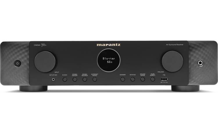 Marantz Cinema 70s 7.2-channel slimline Alexa at 2, Atmos®, Apple® Dolby Amazon and receiver AirPlay® theater Bluetooth®, with Crutchfield compatibility home