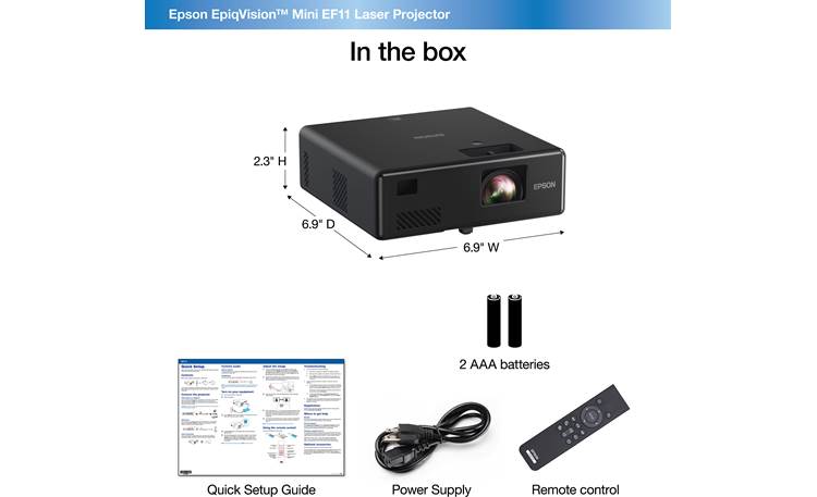 Epson EpiqVision™ Mini EF11 Other
