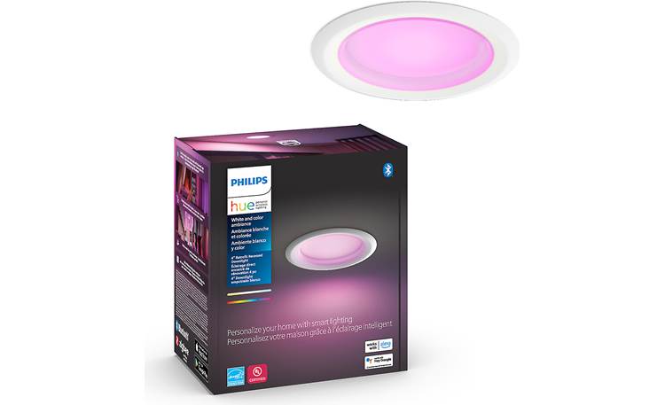 Philips Hue White and Color Ambiance GU10 Bluetooth Smart LED Bulb 60 Watts