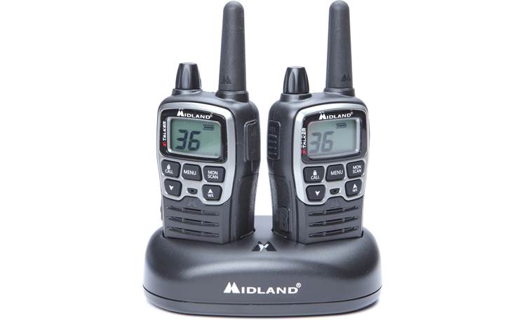 nød auroch føle Midland X-Talker T71VP3 Two-Pack Two FRS walkie-talkies with belt clips at  Crutchfield