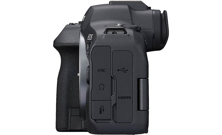 Canon EOS R6 Mark II L Series Zoom Kit Left side view without lens