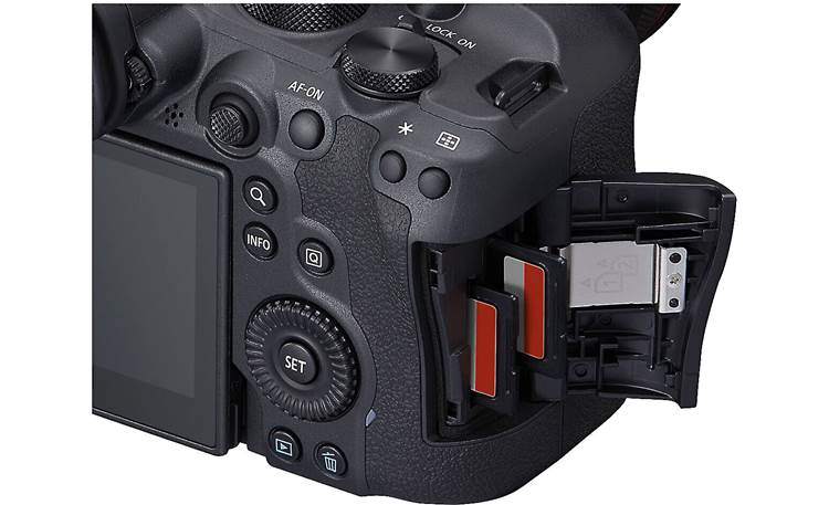 Canon EOS R6 Mark II L Series Zoom Kit Dual memory card slots