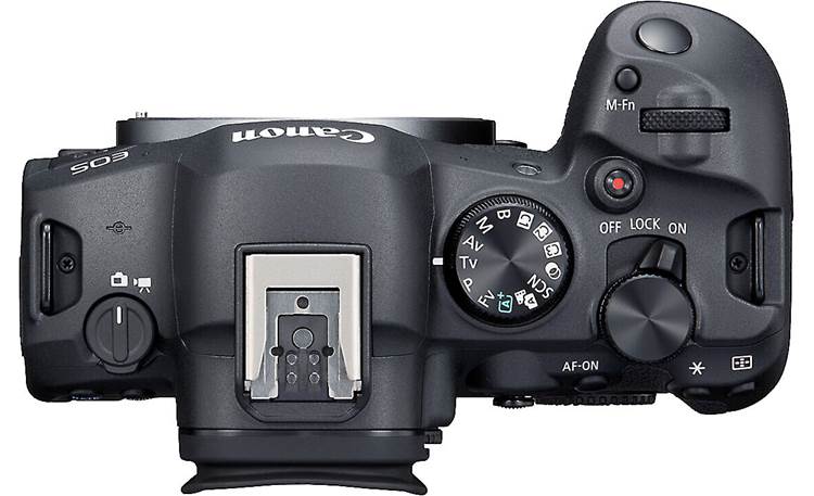 Canon EOS R6 Mark II L Series Zoom Kit Top view without lens