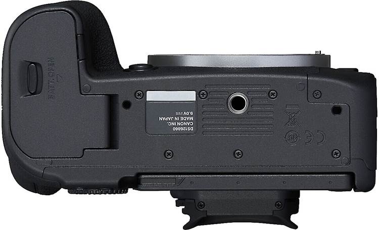 Canon EOS R6 Mark II L Series Zoom Kit Bottom view without lens