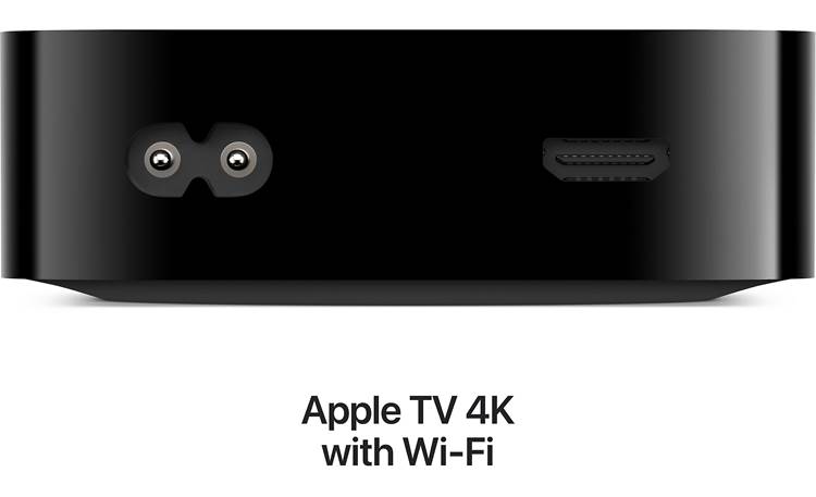 Apple TV 4K with Wi-Fi® (3rd generation) 4K Ultra HD streaming TV and media  player with Apple AirPlay® 2 and Siri voice-activated remote (64GB) at  Crutchfield
