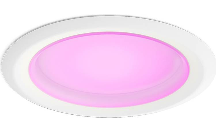 Philips Hue White and Color Ambiance Downlight (1100 lumens) Replaces existing 5"/6" recessed light can with a standard E26 socket