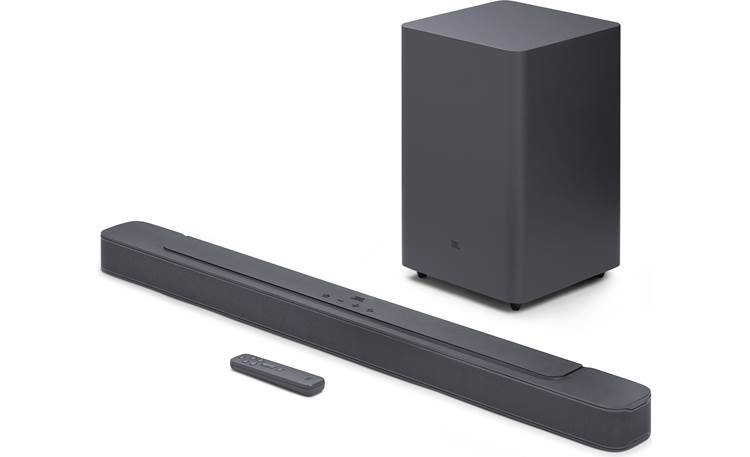 Bluetooth® 2.1 system Bass subwoofer Crutchfield JBL bar Compact sound at and 2-channel MK2 Bar with Deep powered