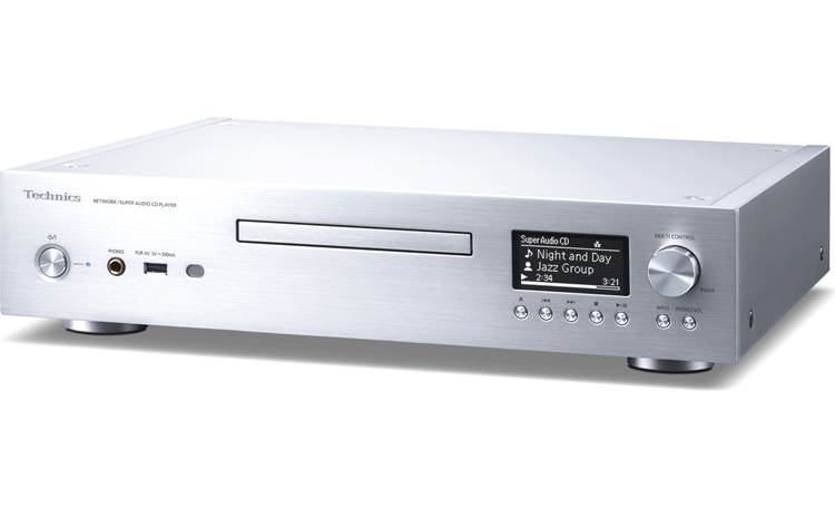 Technics (Silver) SACD/CD player/network music preamplifier with Chromecast Apple AirPlay® 2, and at Crutchfield