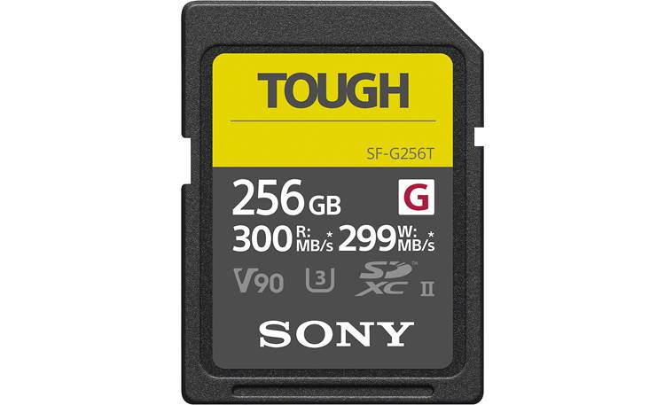 Sony SF-G Series Tough SDXC Memory Card Front