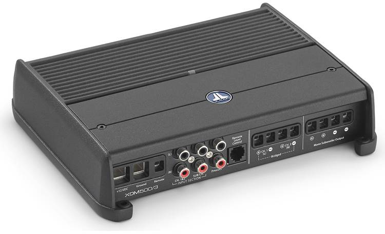 JL Audio XDM500/3 3-channel car/marine amplifier — 75 watts RMS x 2 at ...