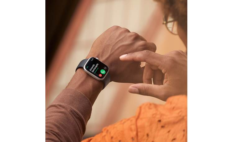 Apple Watch® Series 8 with GPS (41mm) Send and receive calls and messages (requires connection to Wi-Fi or nearby iPhone)