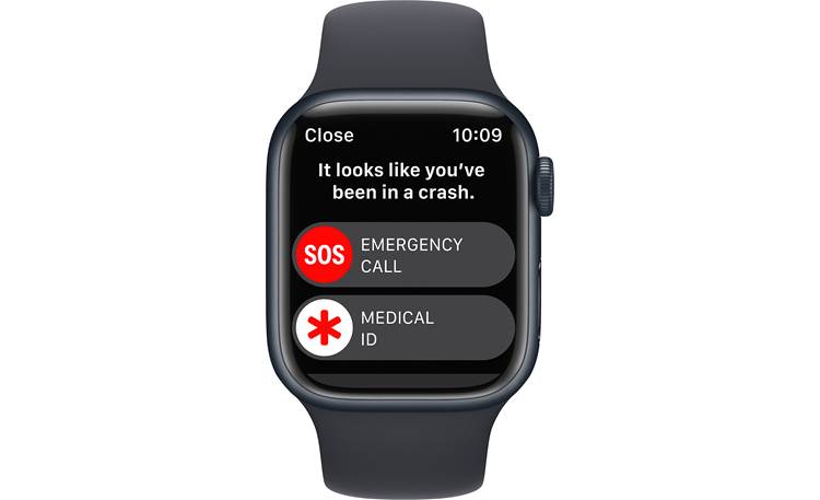 Apple Watch® Series 8 with GPS (41mm) When your iPhone is nearby, you can send an SOS