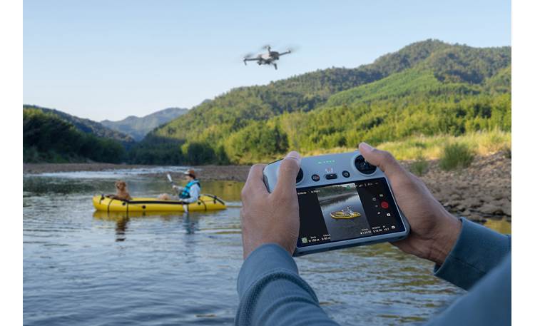 DJI Mini 3 Fly More Combo with DJI RC Smart Controller RC Smart Controller comes with a bright, built-in screen