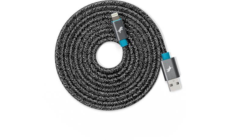 Nimble PowerKnit Cavo USB-A Lightning 2m: Certificato MFi, In Tessuto, Plastica Riciclata