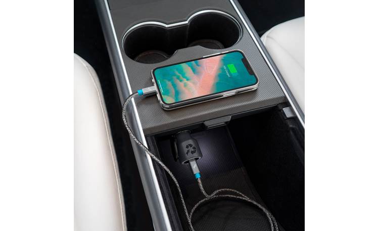 Nimble RALLY 32W Car Charger Use with a Nimble PowerKnit cable (sold separately) to replenish your phone's battery (phone not included)
