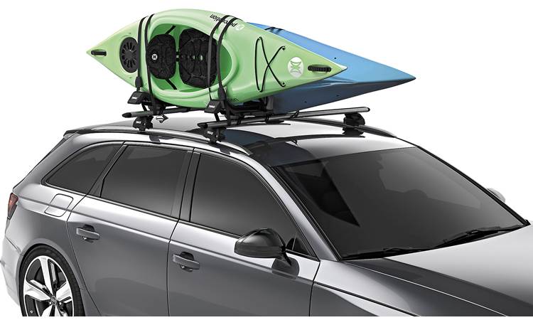 Thule Hull-a-Port XTR Roof-top J-style kayak carrier at Crutchfield