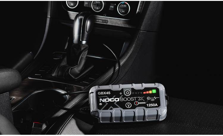 Noco Boost X GBX45 Use the USB-C input to charge the Boost X in your vehicle