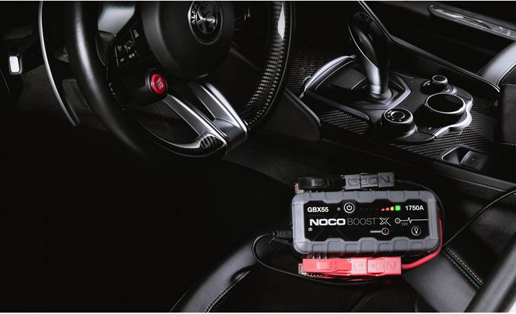 Noco Boost X GBX55 Use the USB-C input to charge the Boost X in your vehicle