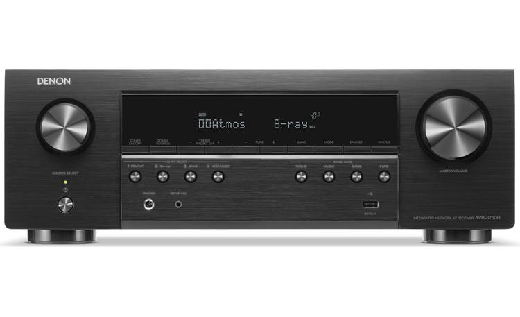kradse forræder Deltage Denon AVR-S760H 7.2-channel home theater receiver with Dolby Atmos®,  Bluetooth®, Apple AirPlay® 2, and Alexa compatibility at Crutchfield