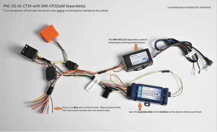 PAC OS-2C-CTSX Wiring Interface Other
